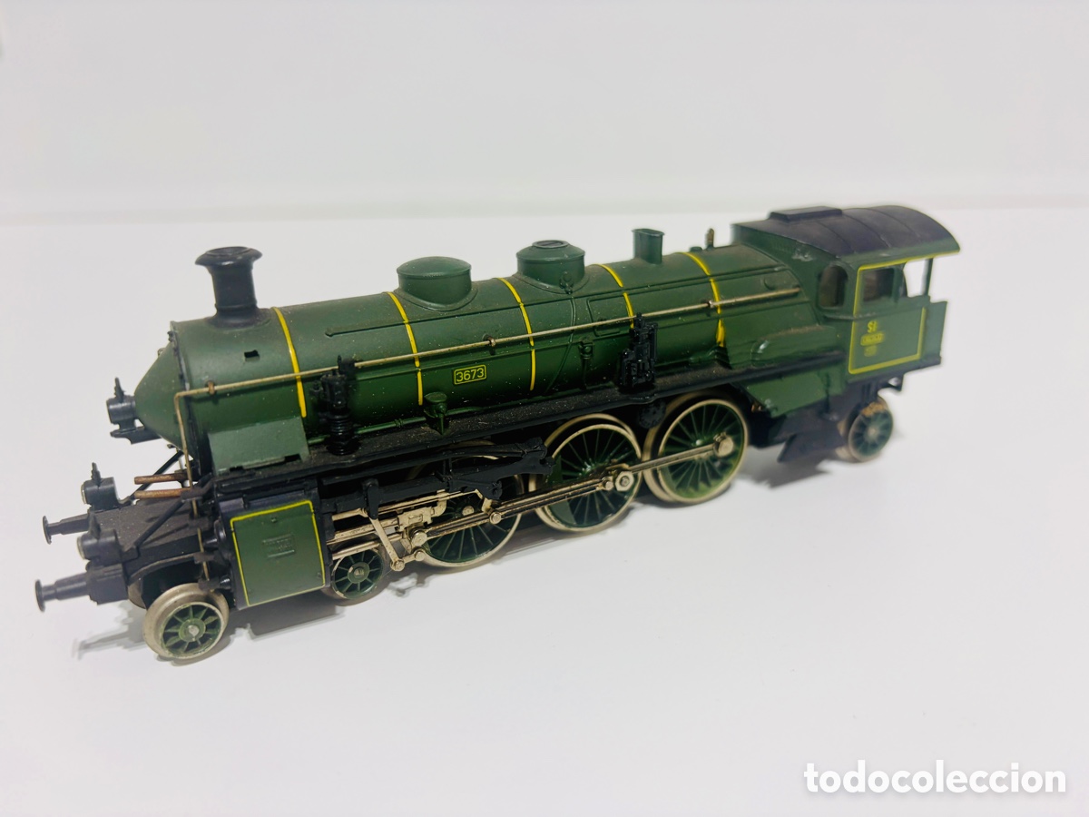 Trenes Escala: Locomotora vapor MARKLIN 3092 escala HO FUNCIONA 4-6-2 - tren sin tender