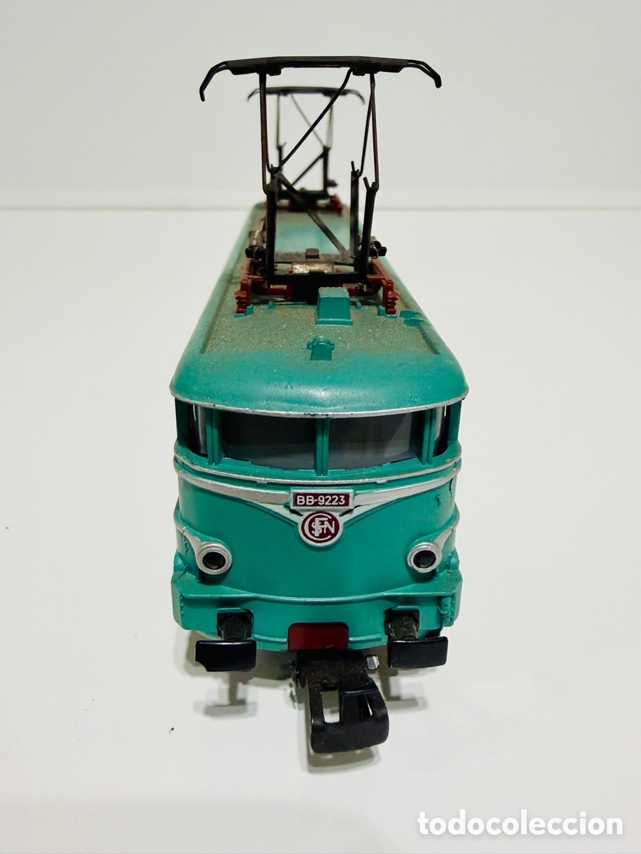 Trenes escala: Locomotora el&eacute;ctrica MARKLIN 3038 escala HO. Tren