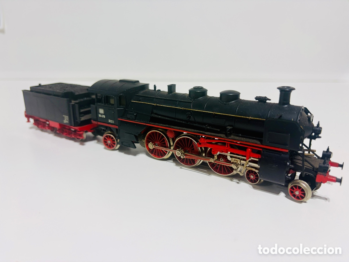 Trenes Escala: Locomotora vapor con tender 4-6-2 MARKLIN 3093 escala HO - FUNCIONA- tren