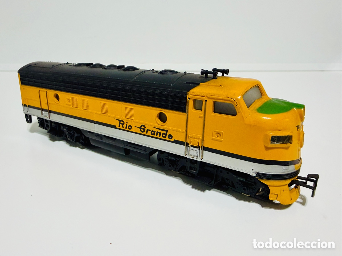 Trenes Escala: Locomotora diesel MARKLIN 4062 escala HO - Dummy de Rio Grande 3062 con luz - tren