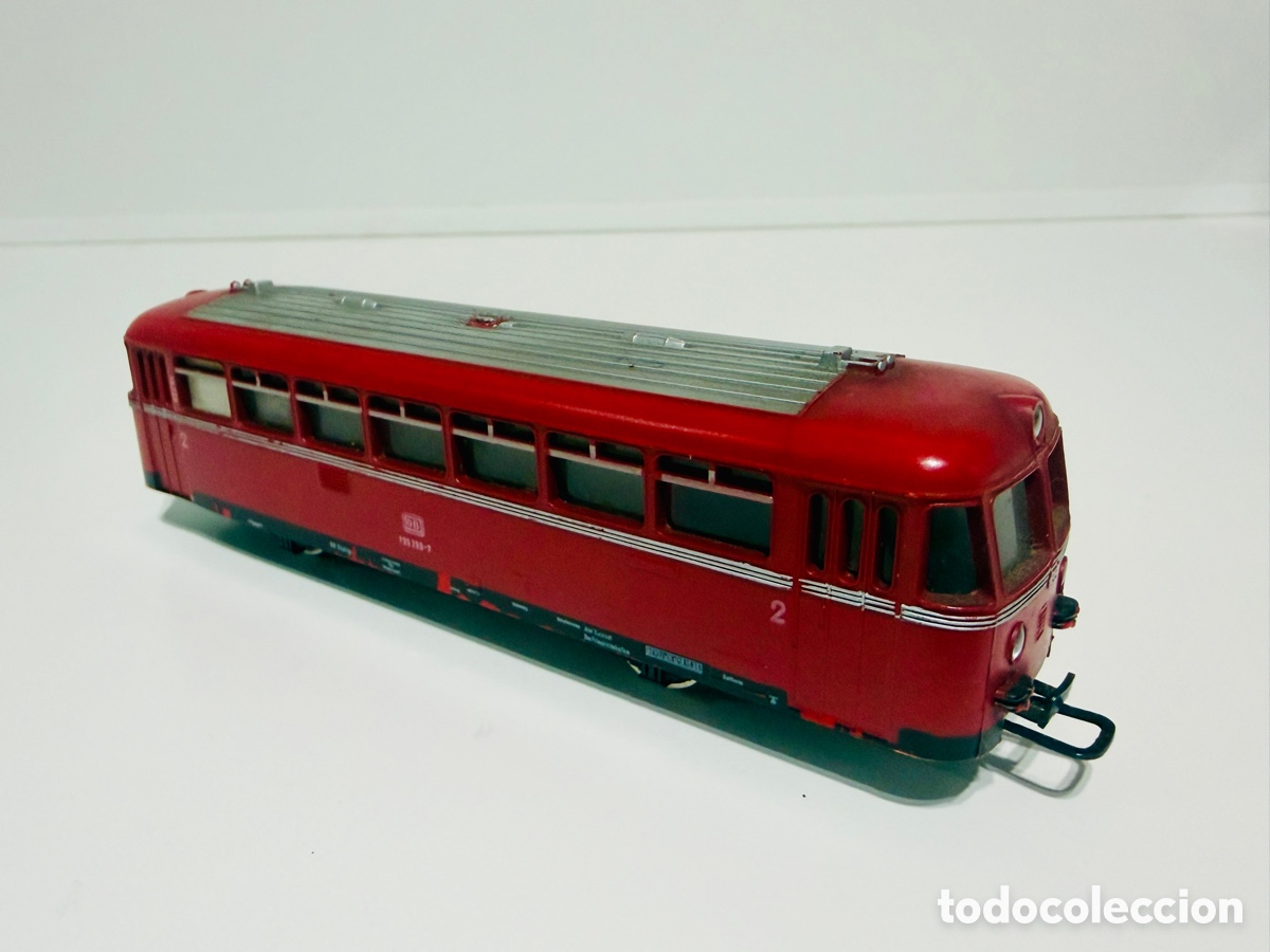 Trenes Escala: Locomotora automotor MARKLIN 3016 escala HO - tren LOTE 2