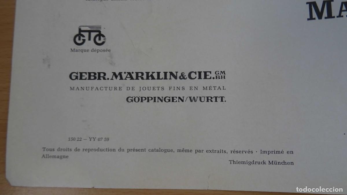 Trenes escala: CAT&Aacute;LOGO MARKLIN 1859 - 1959 - Foto 11