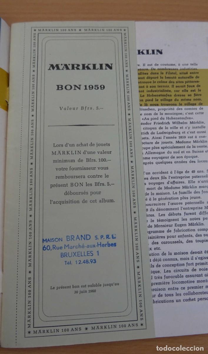 Trenes escala: CAT&Aacute;LOGO MARKLIN 1859 - 1959 - Foto 12