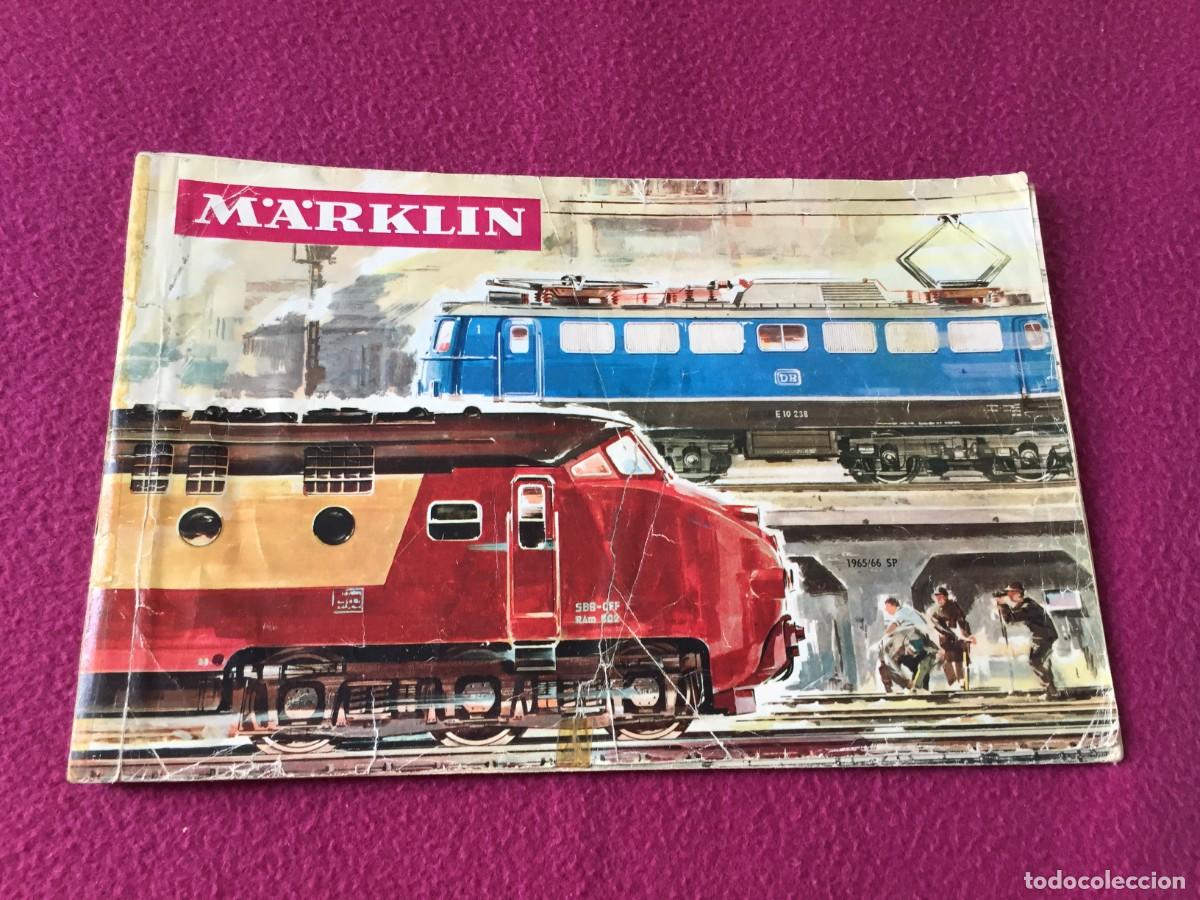 Trenes Escala: CATALOGO DE JUGUETES TRENES COCHES MARKLIN. EN ESPA&Ntilde;OL. 1965 1966 FERROCARRIL