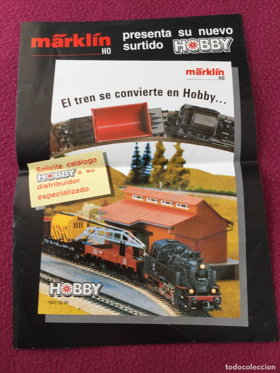 Trenes Escala: Catalogo delta maklin maklin trafico multitren en frances y hoja de publicidad en espa&ntilde;ol