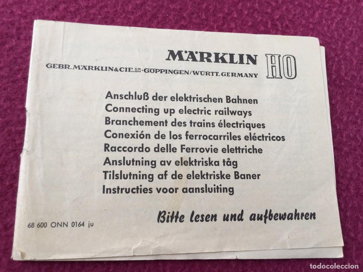 Trenes Escala: Catalogo de circuitos de Marklin Conexi&oacute;n ferrocarriles el&eacute;ctricos serie 2960