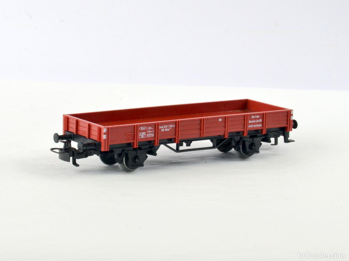 Trenes Escala: M&auml;rklin Trenes Escala H0 4423 Vag&oacute;n Borde Bajo con Caja