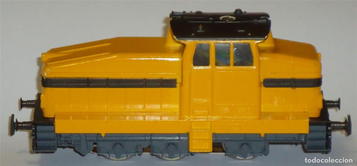 Trenes Escala: M&Auml;RKLIN HO, LOCOMOTORA DIESEL AMARILLA TIPO DHG 500 REF. 3080, &iexcl;DIGITAL 6080!