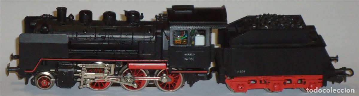 Trenes Escala: M&Auml;RKLIN HO, LOCOMOTORA VAPOR BR 24 058 FM809 REF. 3003, &iexcl;5 POLOS, DIGITAL 60760!