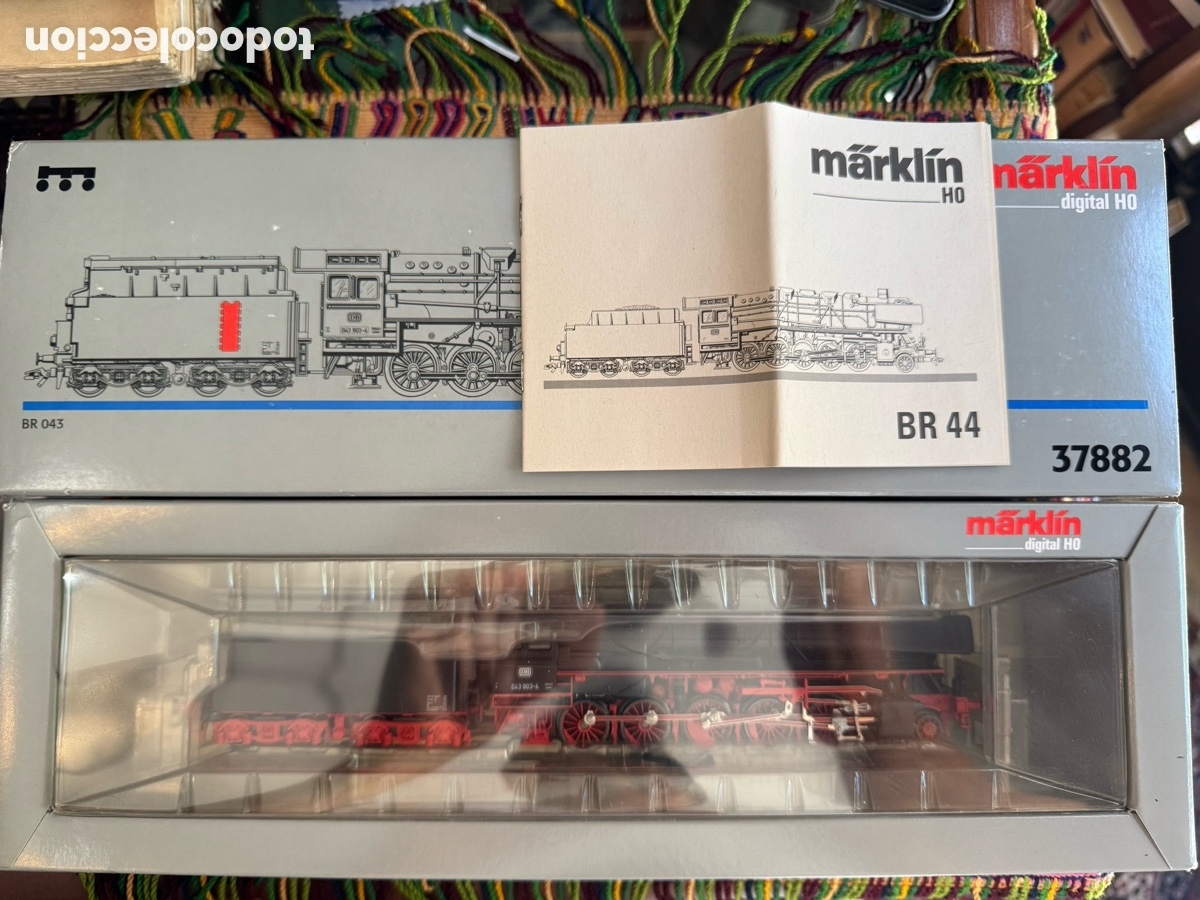 Trenes Escala: Locomotora M&auml;rklin BR 44 37882 Digital H0