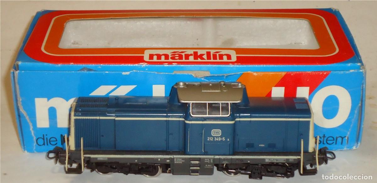 Trenes Escala: M&Auml;RKLIN HO, LOCOMOTORA ANAL&Oacute;GICA DIESEL BR212 349-5, REF. 3147, DIGITAL OPCIONAL