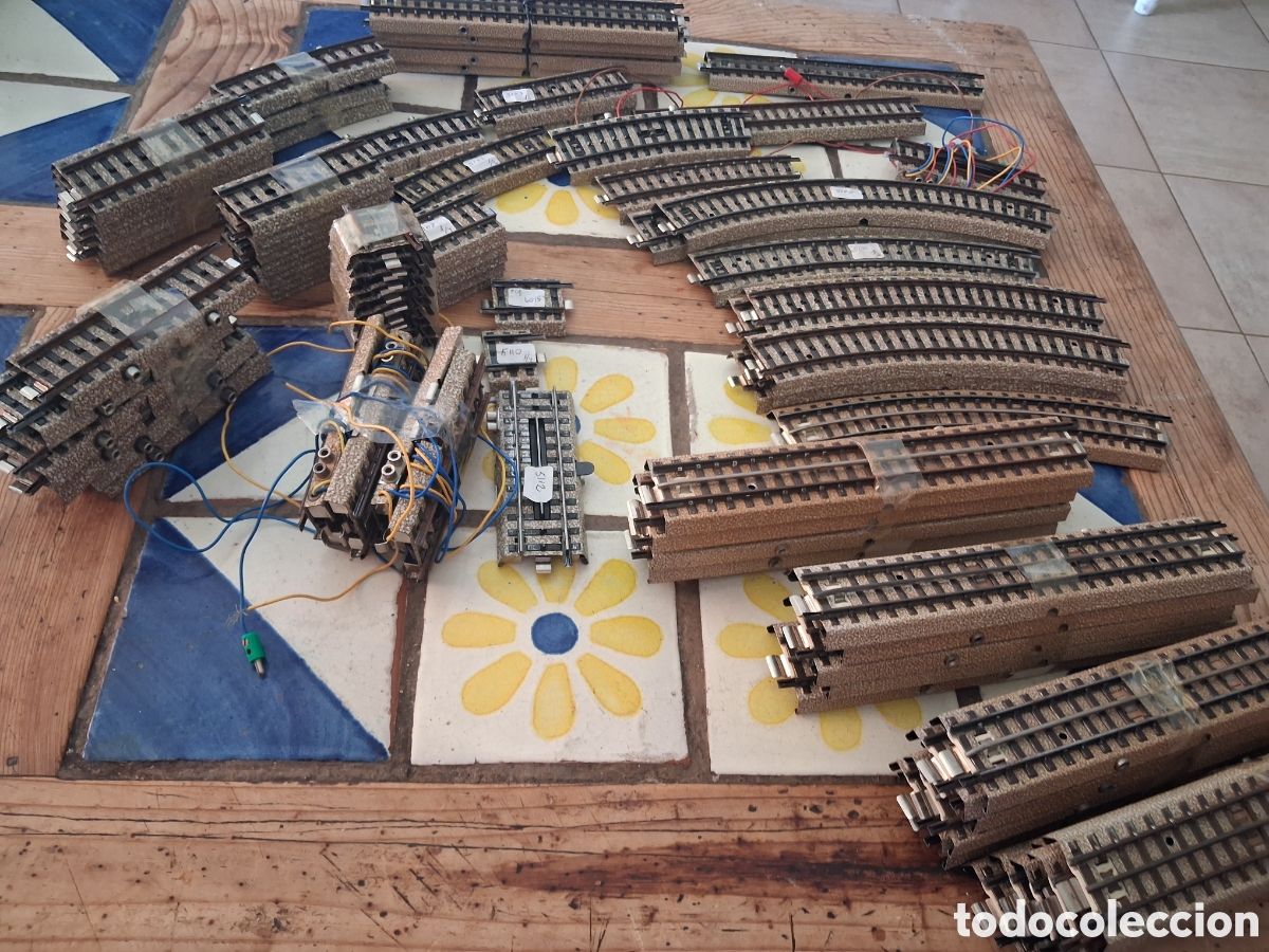 Trains &Eacute;chelle: Gran lote de piezas de tren Marklin