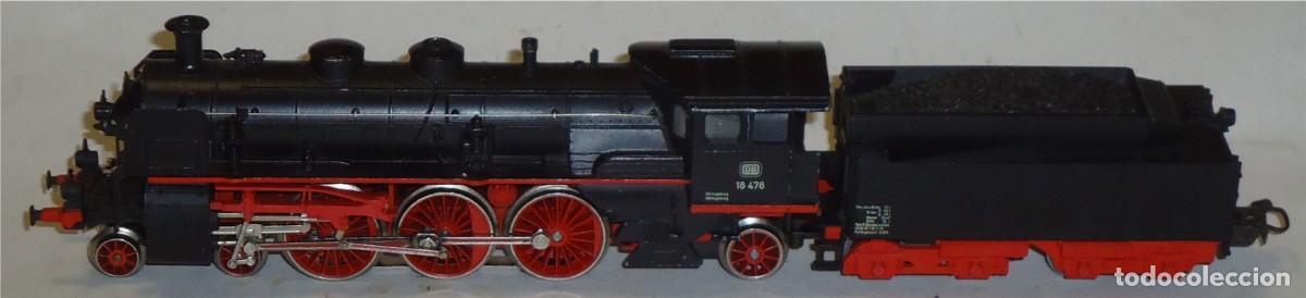 Trenes Escala: M&Auml;RKLIN HO, LOCOMOTORA DE VAPOR ANTIGUA BR 18 478 DB REF. 3093, DIGITAL OPCIONAL