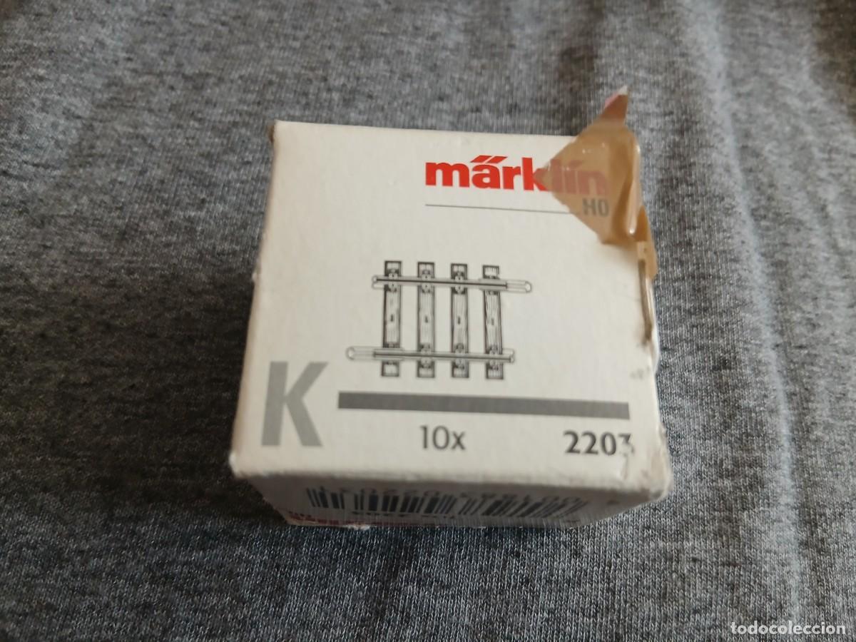 Trenes Escala: Via marklin k 2203 30 mm.