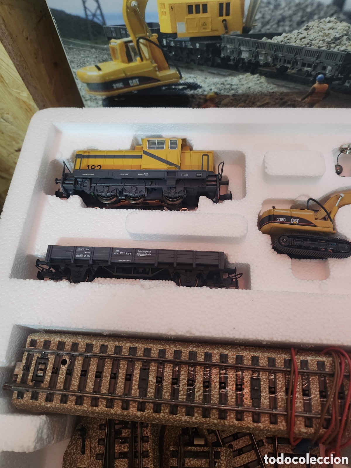 Trenes escala: Marklin 29181 set obras digital - Foto 2