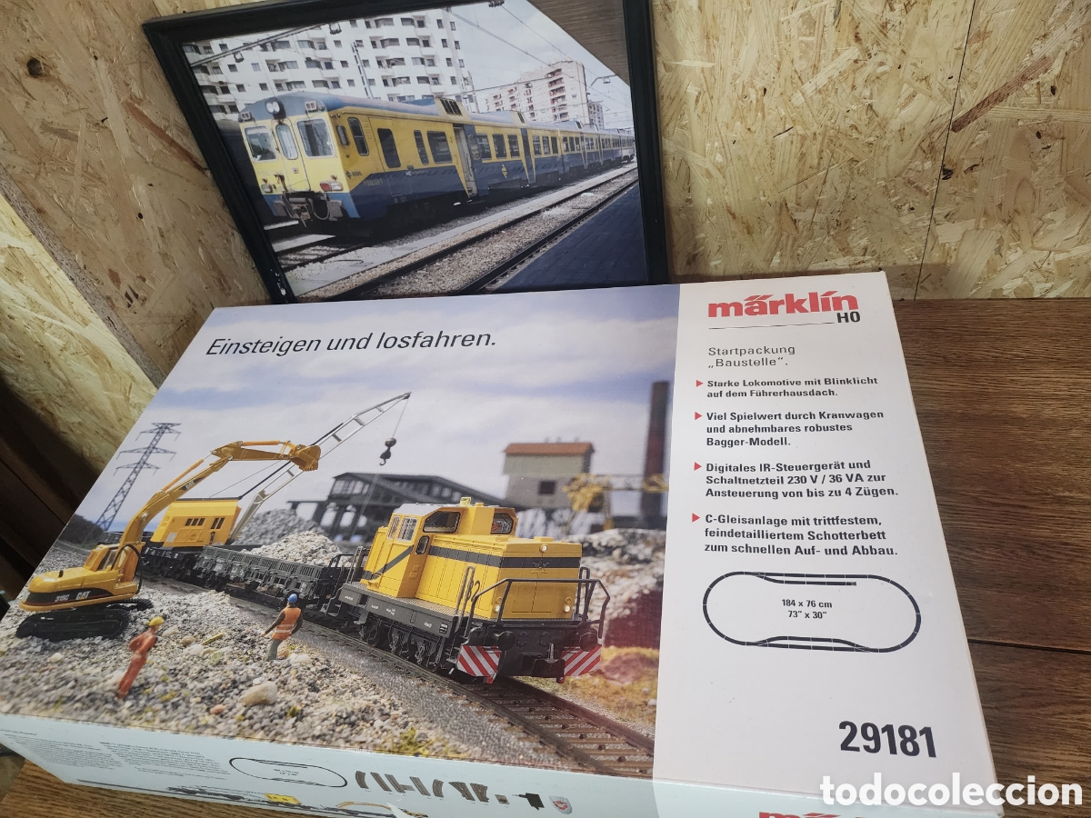 Trenes escala: Marklin 29181 set obras digital - Foto 8
