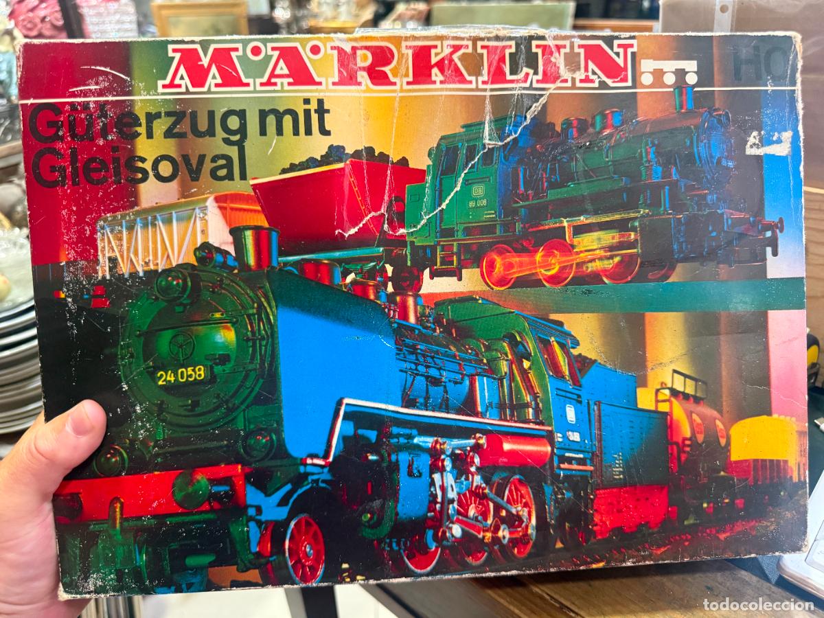 Trenes escala: ANTIGUO TREN MARKLIN CON SU CAJA ORIGINAL REF. 3203