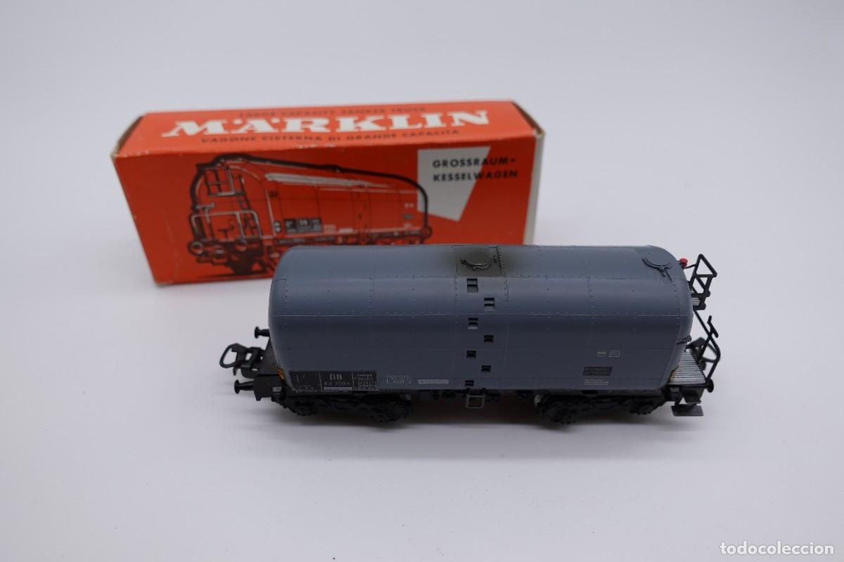 Trains &Eacute;chelle: VAG&Oacute;N CISTERNA DE GRAN CAPACIDAD DB M&Auml;RKLIN HO CON CAJA ORIGINAL - REF 4621
