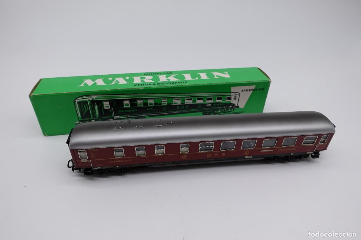 Trenes escala: VAG&Oacute;N RESTAURANTE DSG M&Auml;RKLIN HO CON CAJA ORIGINAL -
