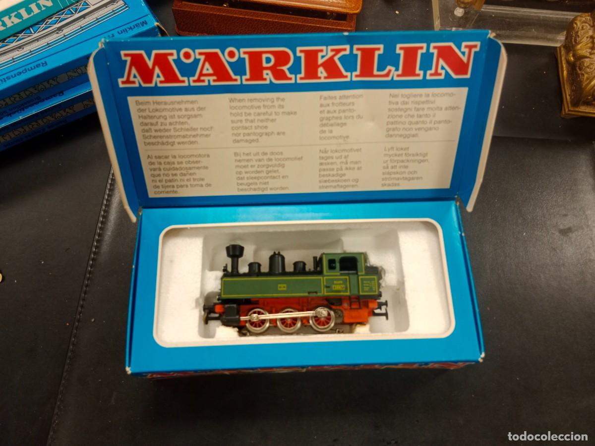 Trenes escala: TREN MARKLIN H0 A&Ntilde;OS 70 - NUEVO CON CAJA - MAQUINA LOCOMOTORA mod 3087 - FUNCIONA , PROBADO