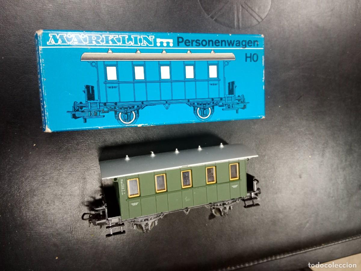 Trenes escala: TREN MARKLIN H0 A&Ntilde;OS 70 - NUEVO CON CAJA - VAGON DE VIAJEROS mod 4007