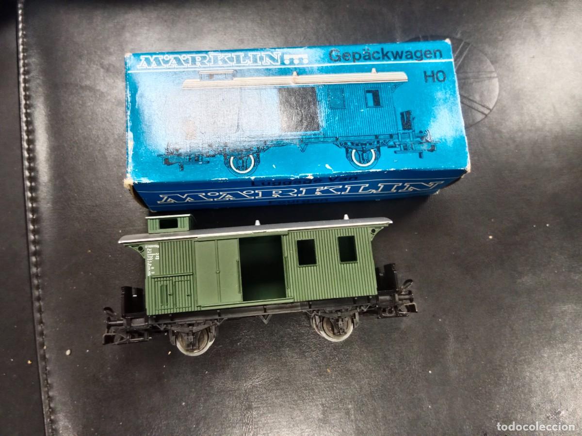Trenes escala: TREN MARKLIN H0 A&Ntilde;OS 70 - NUEVO CON CAJA - FURGON DE COLA mod 4008