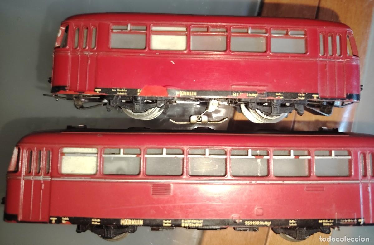 Trenes escala: PAREJA DE VAGONES ANTIGUOS DE MARKLIN MUY RAROS