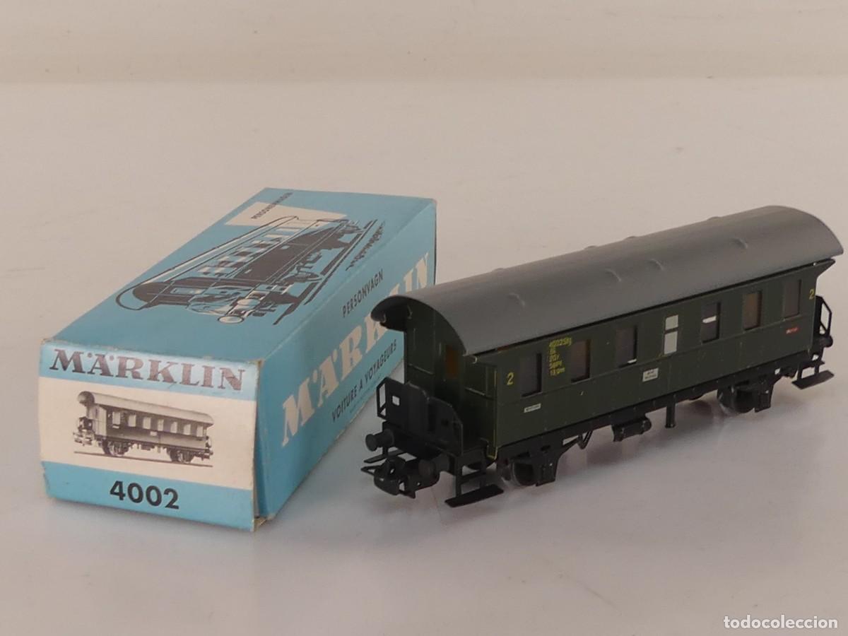 Trains &Eacute;chelle: VAGON MARKLIN ESCALA H0 REF. 4002 CON CAJA