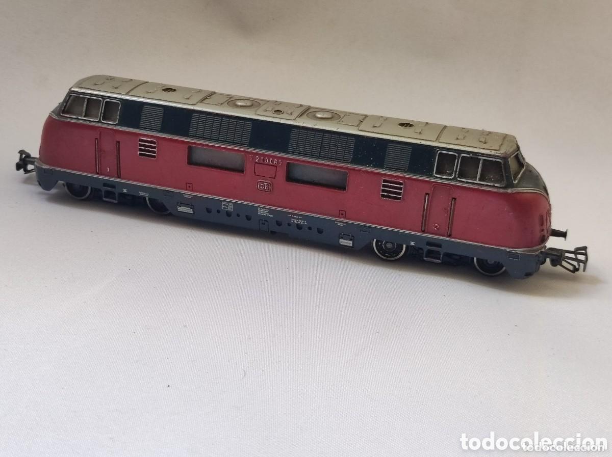 Trenes escala: Antigua locomotora H0 Marklin V200060