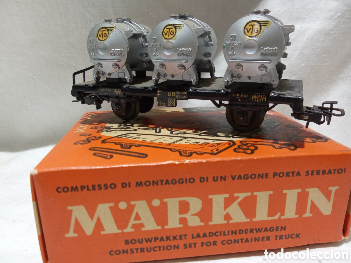 Modelleisenbahnen: VAG&Oacute;N DE TRANSPORTES MARKLIN REF. 4920 EN CAJA