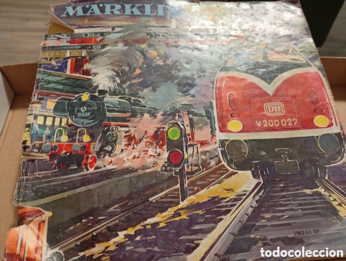 Trenes escala: Cat&aacute;logo marklin tapas sueltas interior bien