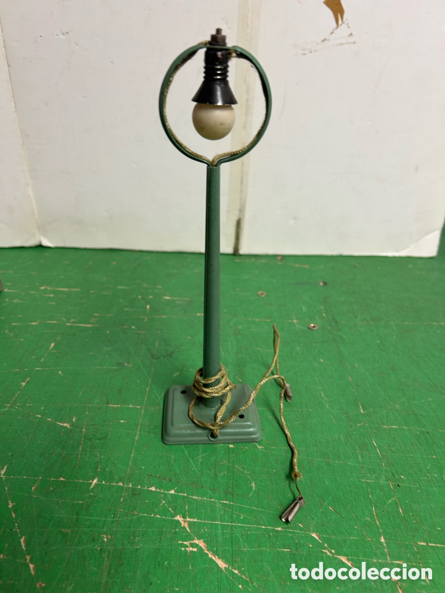 Trenes escala: MARKLIN RF 13447 LAMPARA ARCO -CABEZA DE ANILLO 1935-39
