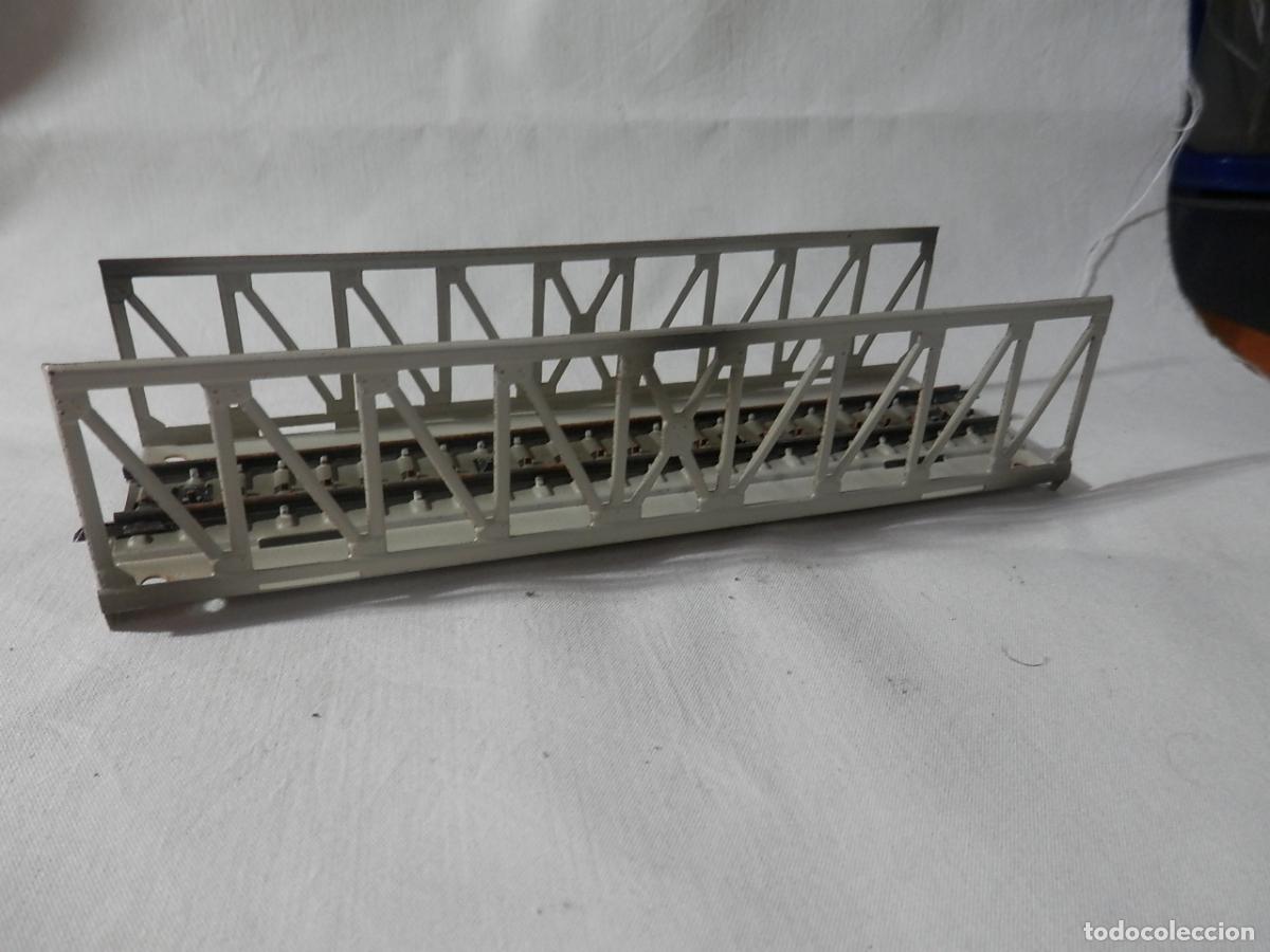 Trenes escala: TRAMO DE PUENTE METALICO ESCALA HO DE MARKLIN
