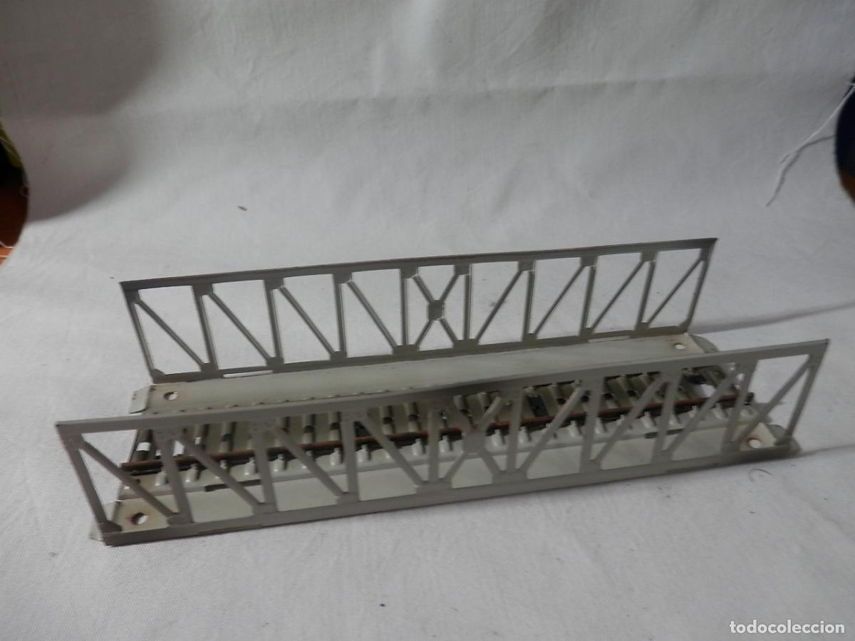 Trenes escala: TRAMO DE PUENTE METALICO ESCALA HO DE MARKLIN