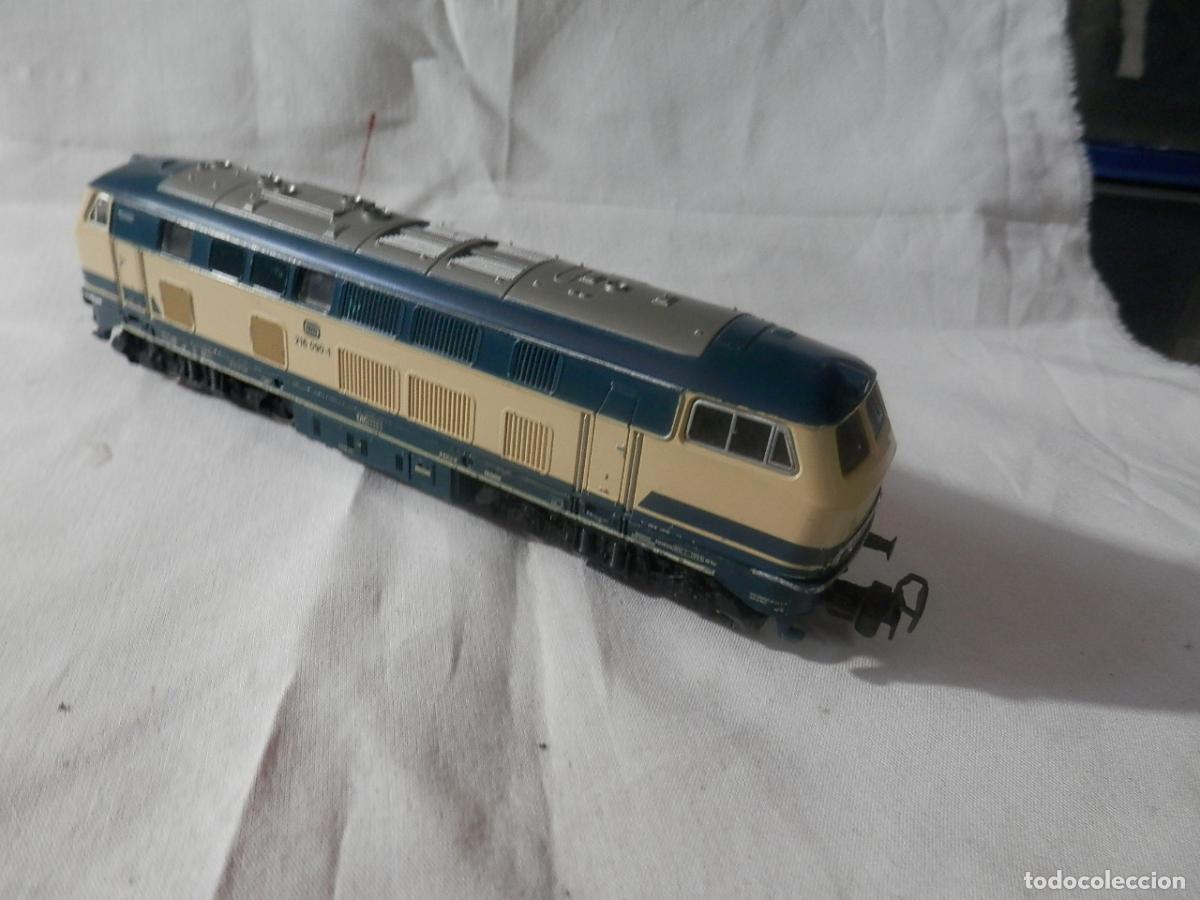 Trenes escala: LOCOMOTORA DIESEL DE LA DB ESCALA HO DE MARKLIN HAMO