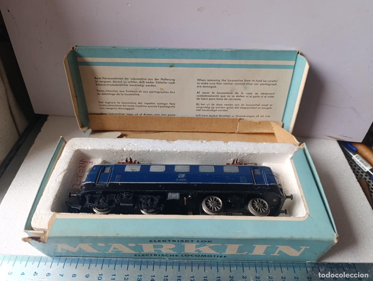 Trenes escala: MARKLIN - LOCOMOTORA ELECTRICA MOD. 3034 - ESC. HO - ALEMANIA ( SIN PROBAR) SUELTO ENGANCHE VAGON