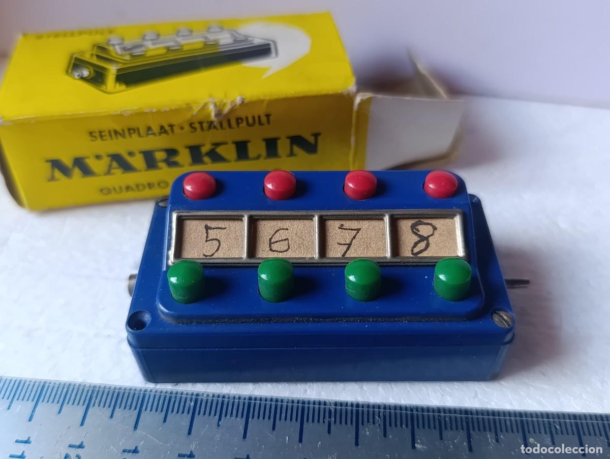 Trenes escala: MARKLIN - PANEL DE CONTROL INTERRUPTORES - MOD. 7072 - ESC. HO - ALEMANIA ( )
