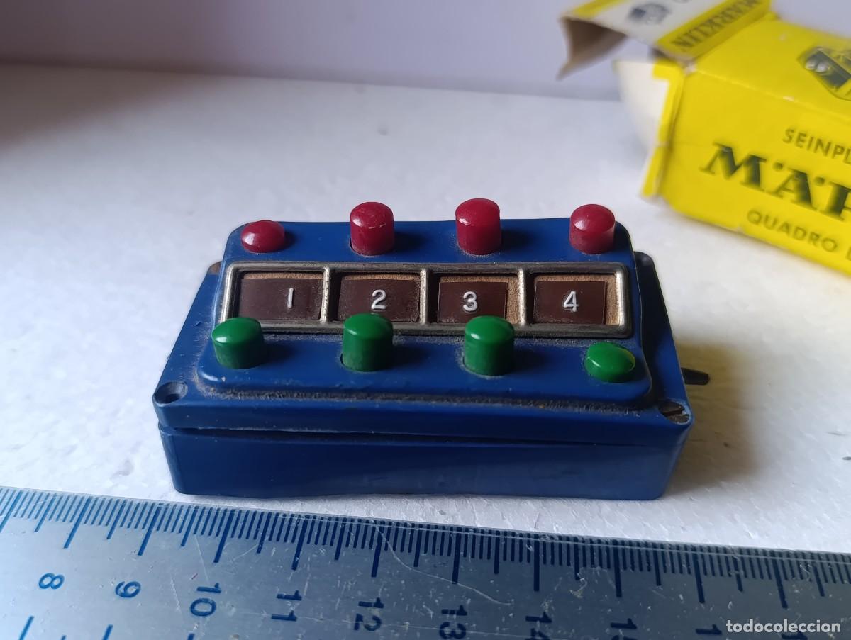 Trenes escala: MARKLIN - DESPIECE PANEL DE CONTROL INTERRUPTORES - MOD. 7072 - ESC. HO - ALEMANIA ( )