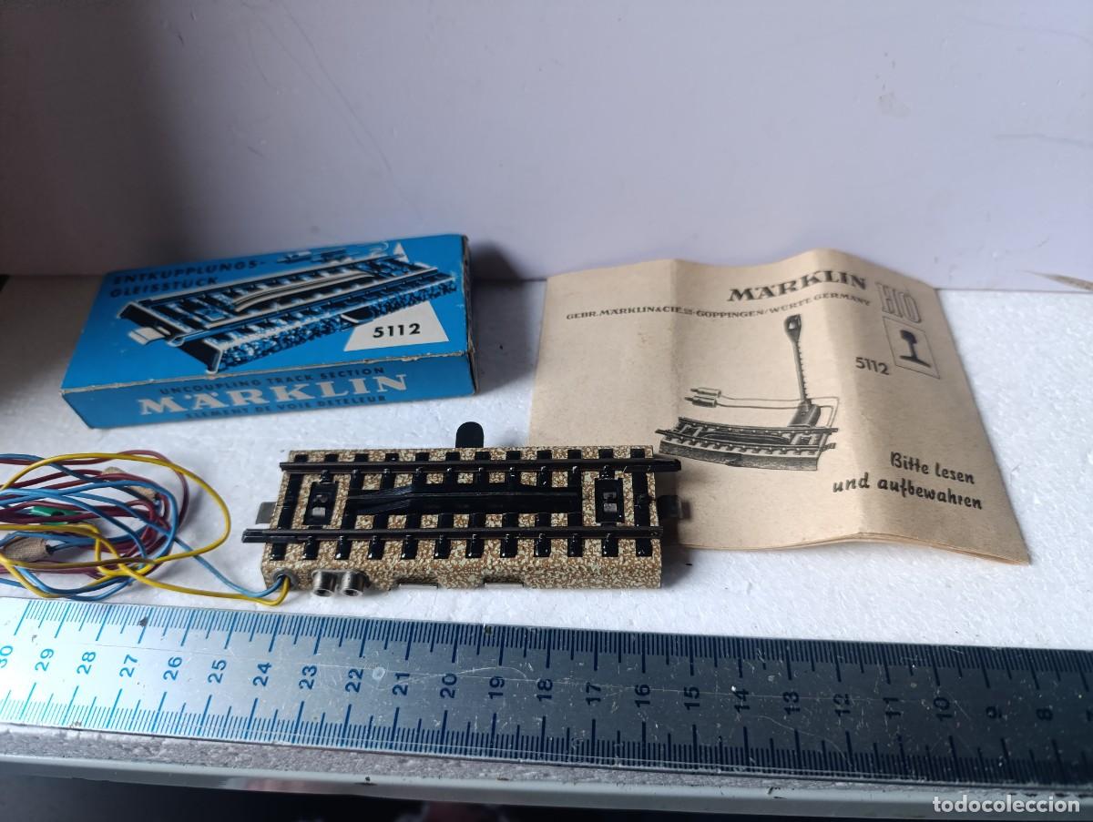 Trenes escala: MARKLIN - VIA DE DESACOPLAMIENTO - MOD. 5112 - ESC. HO - ALEMANIA ( )