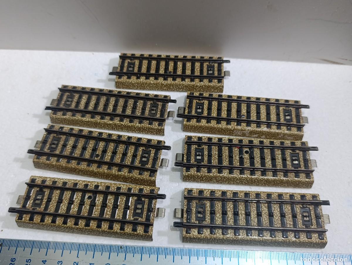 Trenes escala: MARKLIN - 7 VIAS RECTA - MOD. 5107 - 1/2 - ESC. HO - ALEMANIA ( )