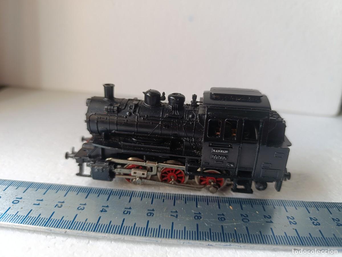 Trenes escala: MARKLIN - LOCOMOTORA DE VAPOR - ESC. H0 - ALEMANIA - ( )