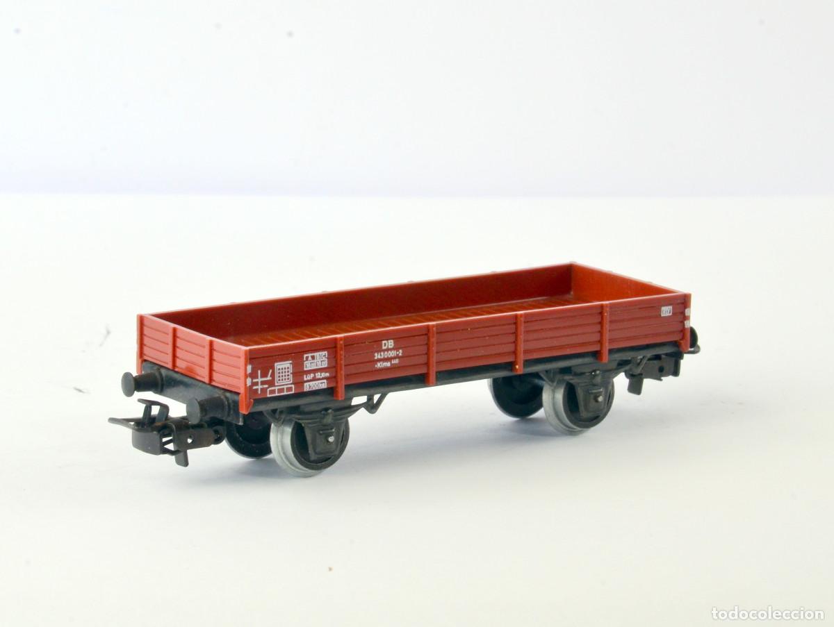 Trenes escala: M&auml;rklin Trenes Escala H0 403 Vag&oacute;n de Mercanc&iacute;as Borde Bajo con Caja