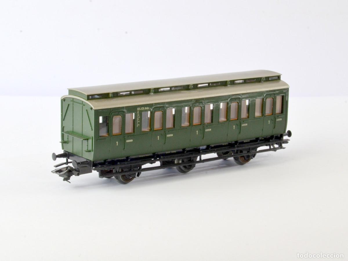 Trenes escala: M&auml;rklin Escala H0 CA 4200 Vag&oacute;n de Pasajeros con Compartimientos 1&ordf; Clase 3 Ejes con Caja