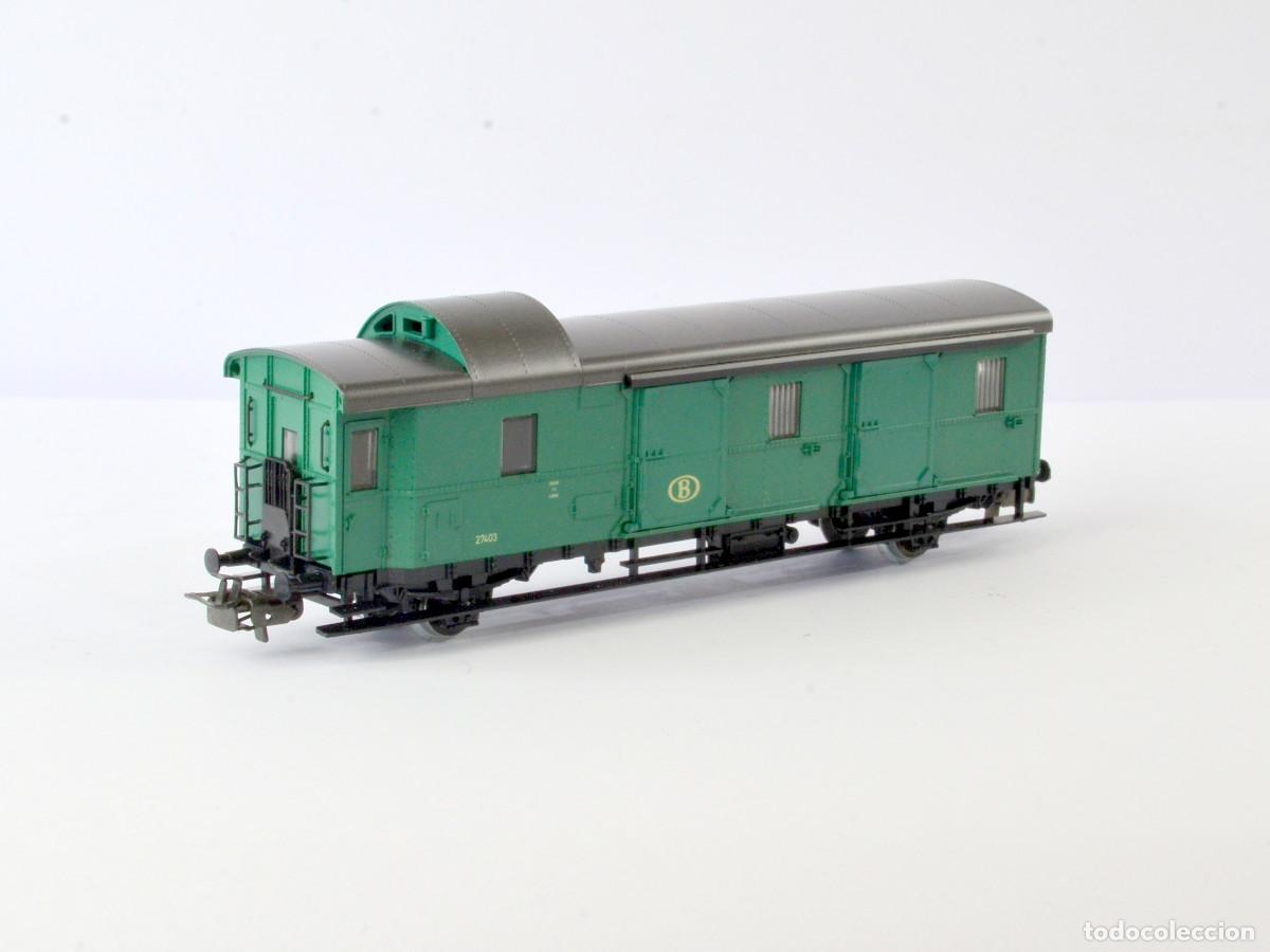 Trenes escala: M&auml;rklin Escala H0 Corriente Alterna 4115 Vag&oacute;n de Equipaje SNCB con Caja