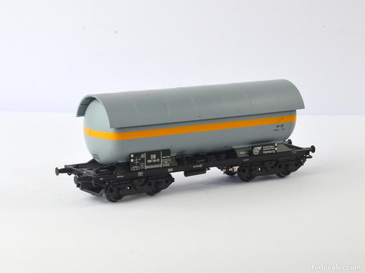 Trenes escala: M&auml;rklin Escala H0 CA 46450 Vag&oacute;n Cisterna DB con Caja