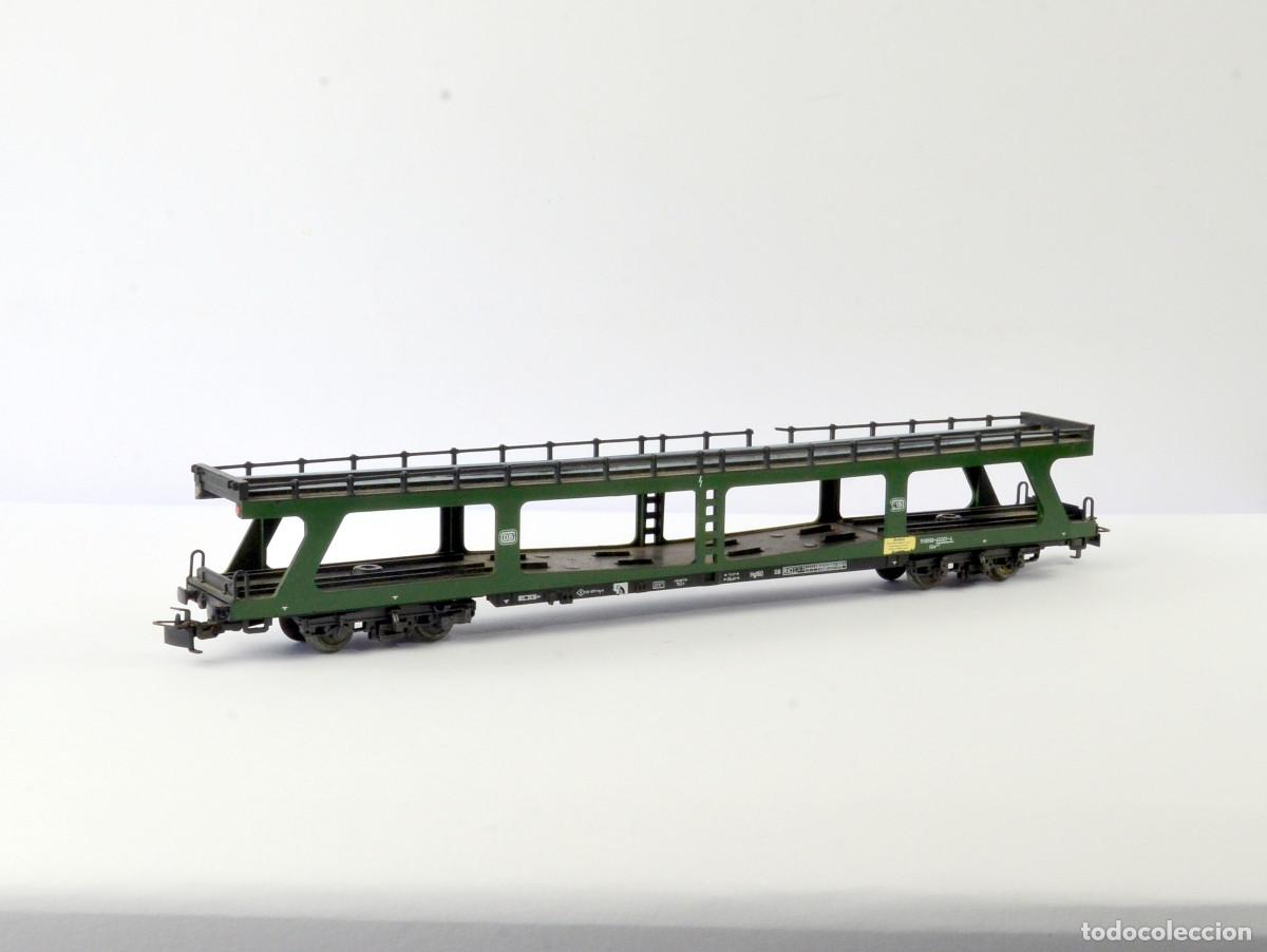 Trenes escala: M&auml;rklin Trenes Escala H0 4074 Vag&oacute;n Portacoches con Caja