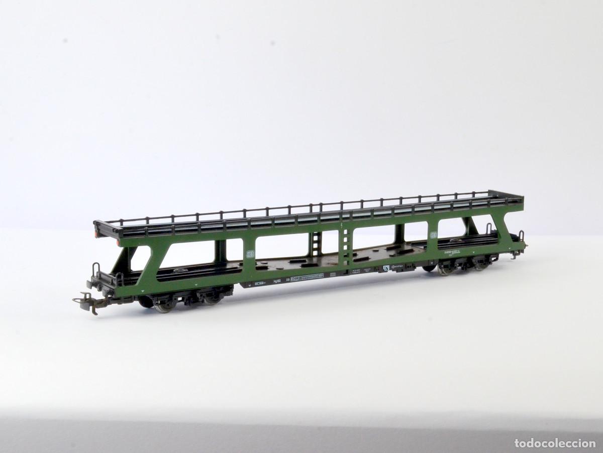 Trenes escala: M&auml;rklin Trenes Escala H0 4074 Vag&oacute;n Portacoches con Caja