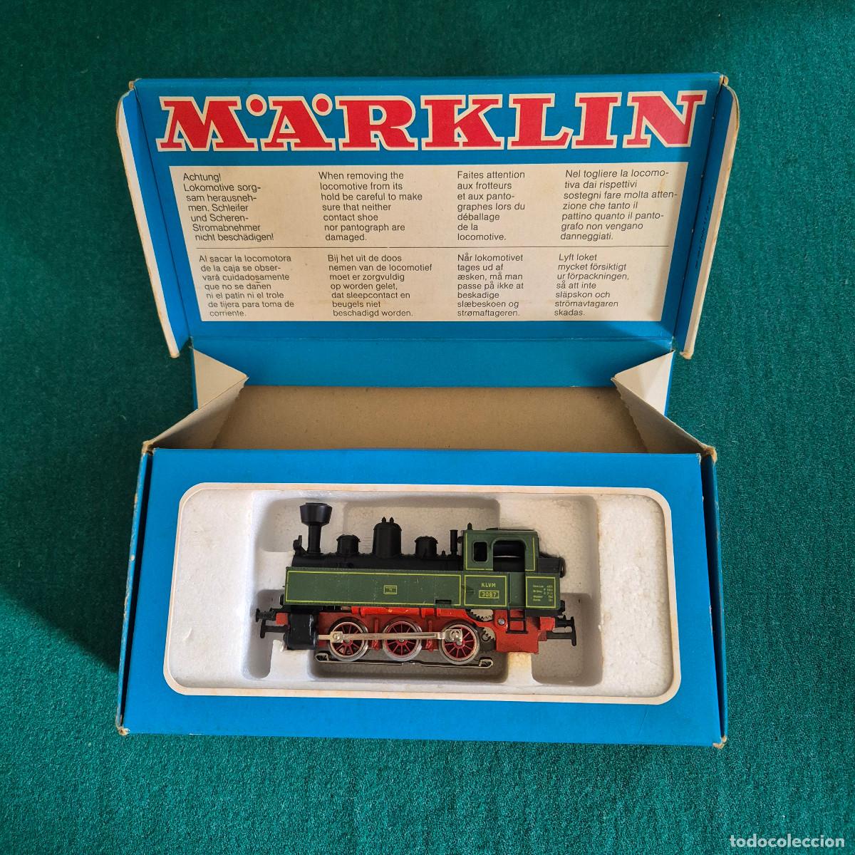 Modelleisenbahnen: TREN MARKLIN H0 A&Ntilde;OS 70 - CON CAJA - MAQUINA LOCOMOTORA mod 3087
