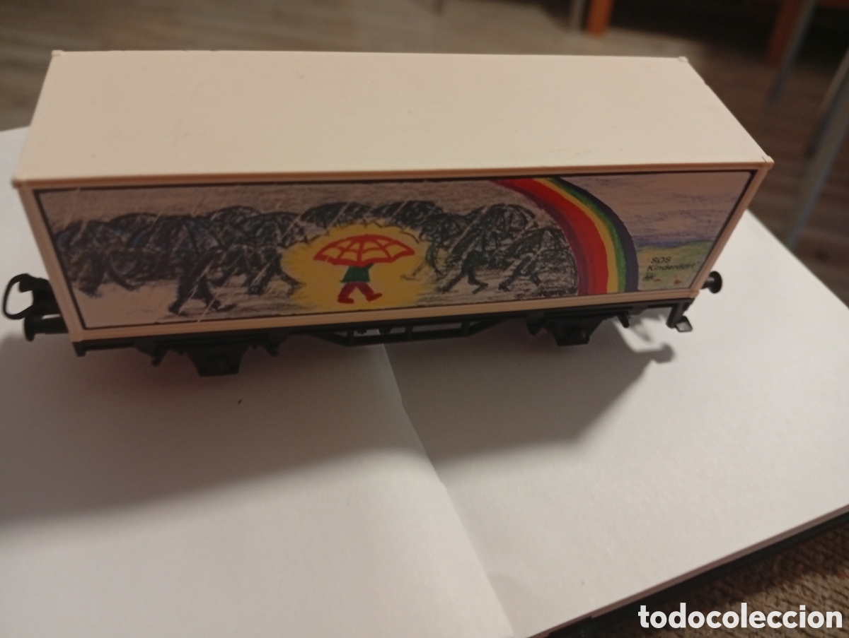 Trenes escala: Vag&oacute;n de tren marklin perfecto estado