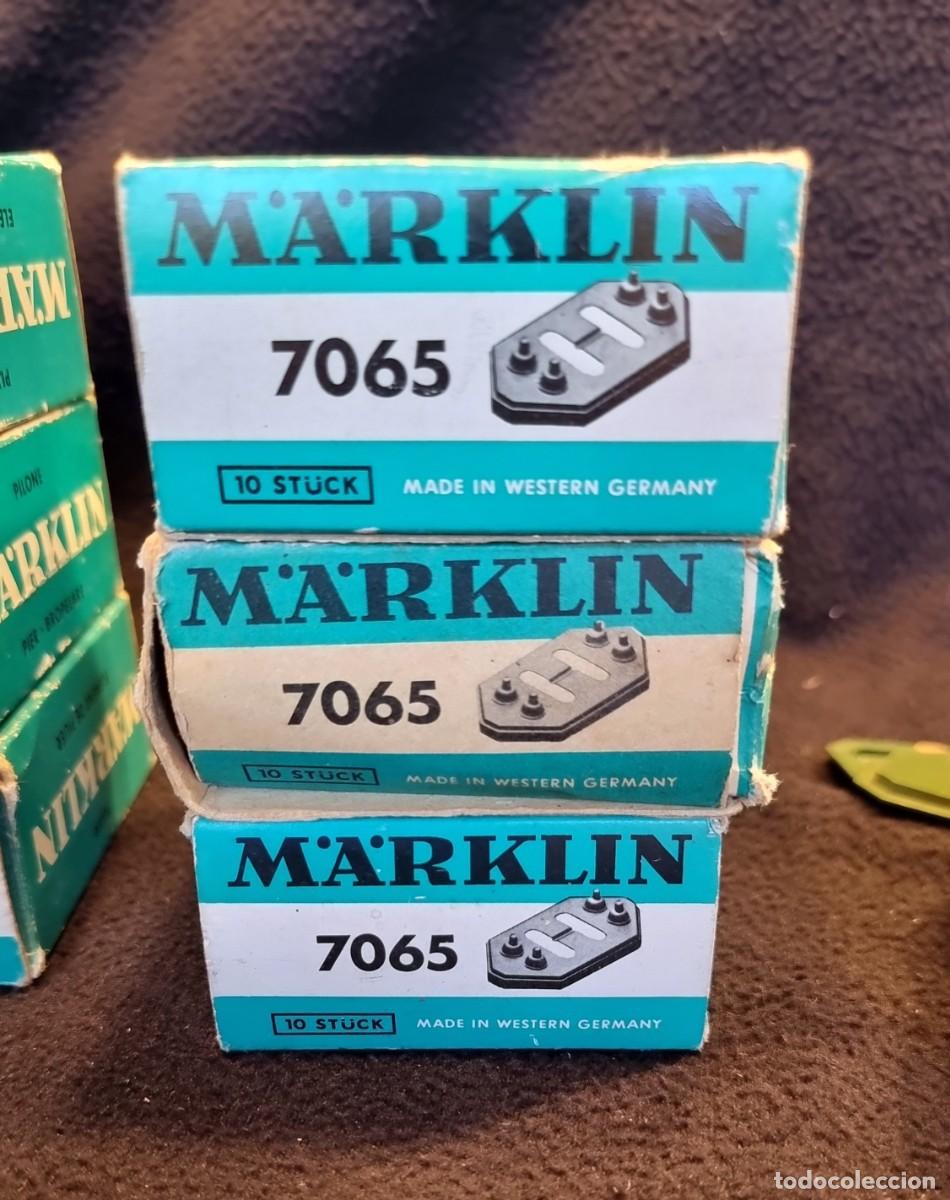 Trenes escala: LOTE ACCESORIOS MARKLIN VARIAS REF. 7064/7065 - Foto 5